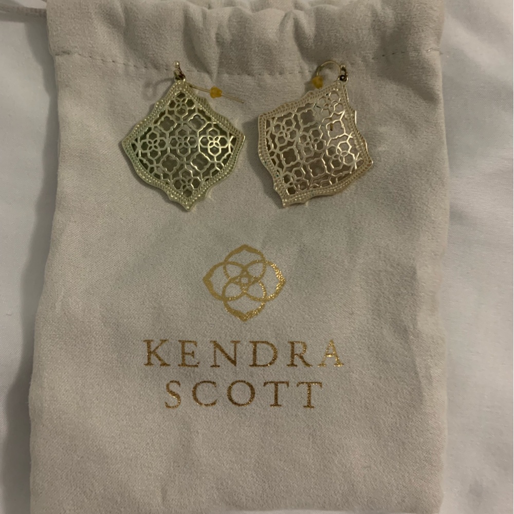 Gold Drop Earrings